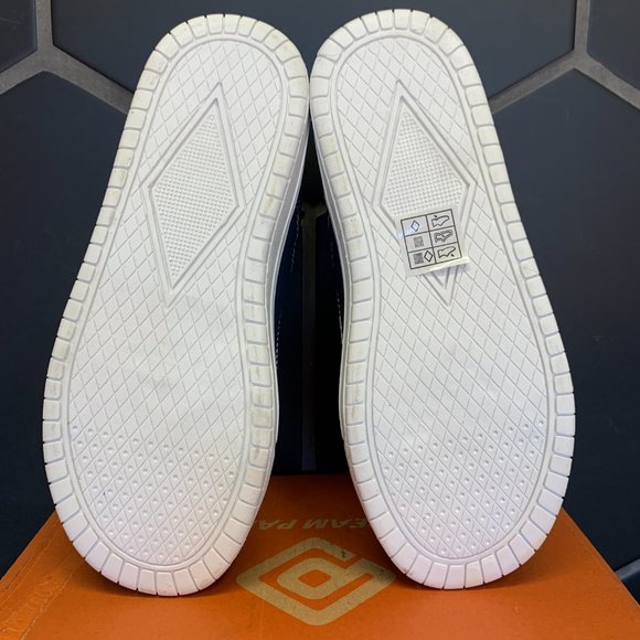 ~New W/ Box! Kids Dream Pairs Navy Sneaker Boots Comfortable Fall Winter Size 3 - Picture 5 of 6